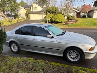 BMW 5 Series Silver Sedan