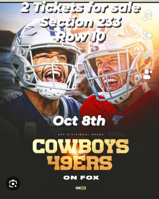 49ers Vs Cowboys Tickets