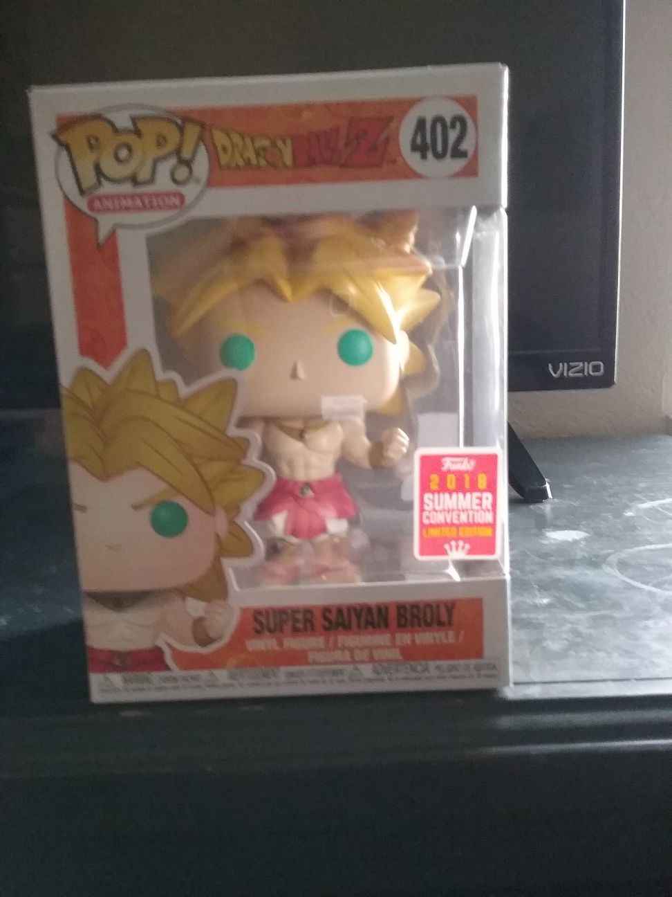 Funko pop dragon ball z broly