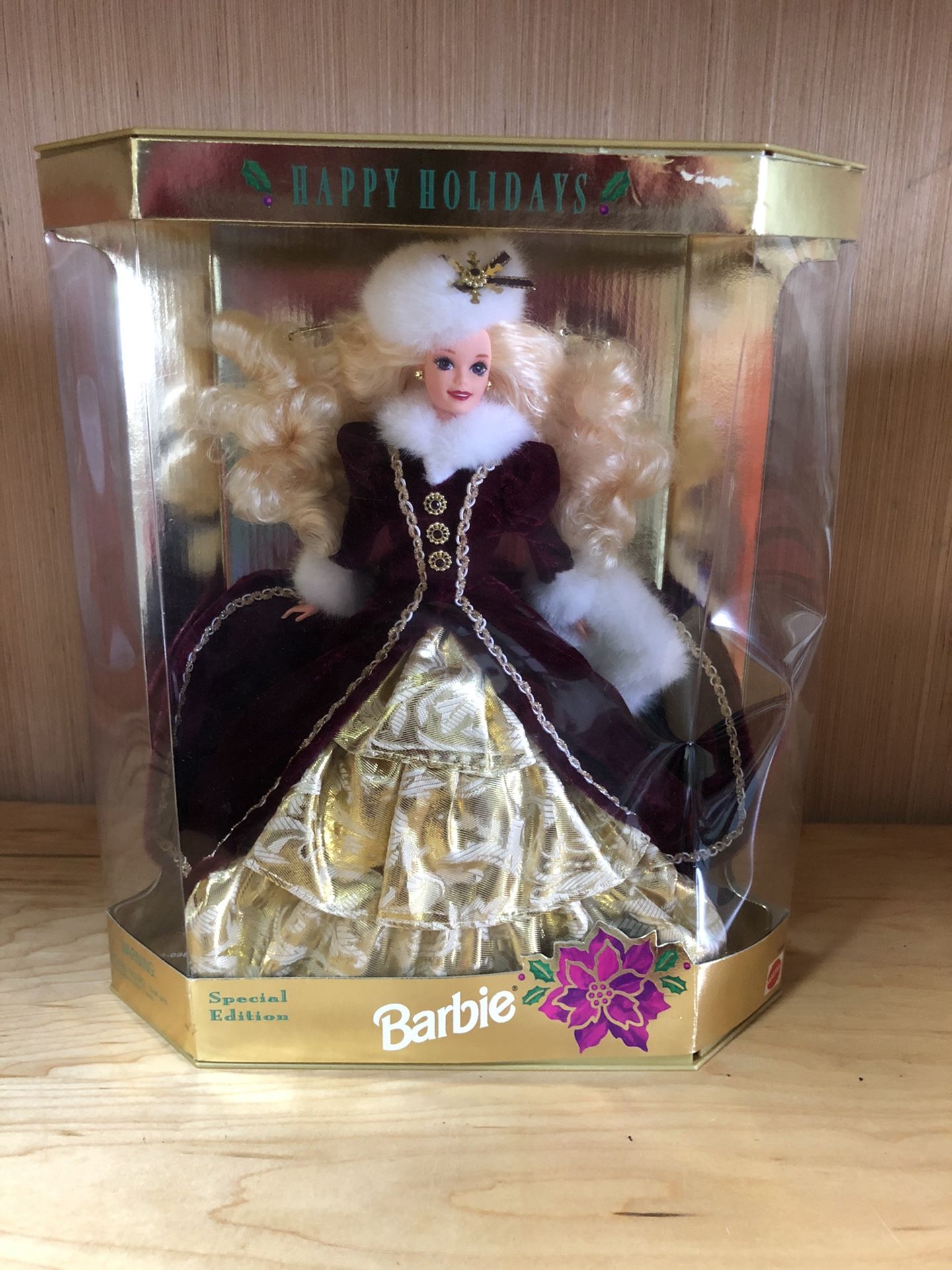 1996 Happy Holidays Barbie Doll “SE”