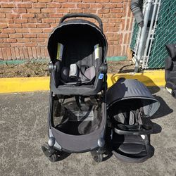 Graco SR LT LX Travel System Stroller and Car Seat 