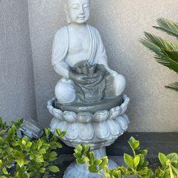 Concrete Buddha Fountain 