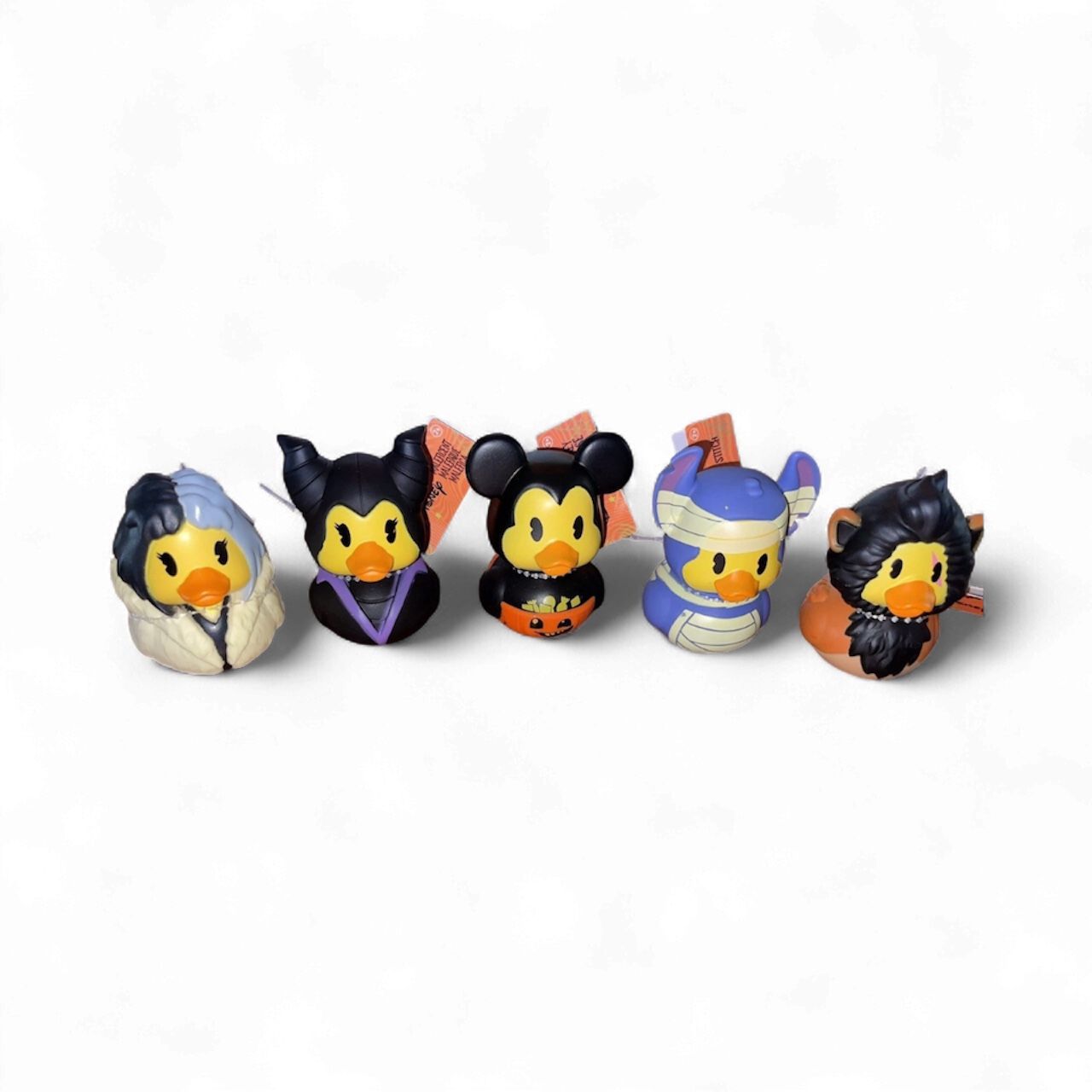 Disney Duckz Halloween 2025 Target Bullseye Rubber Duck NWT Set Of 5