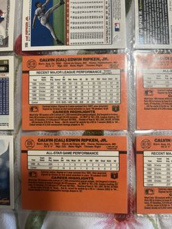 Cal Ripken Error Card