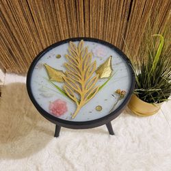 Uniquely restored  mini side table