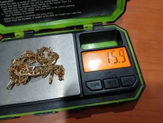 Cadena estilo guccy 14k oro solido.