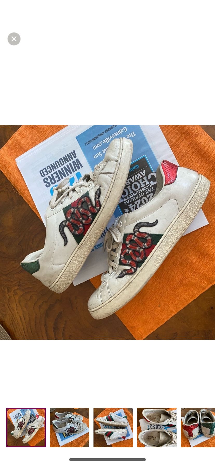 Gucci Snake sneakers Trainers