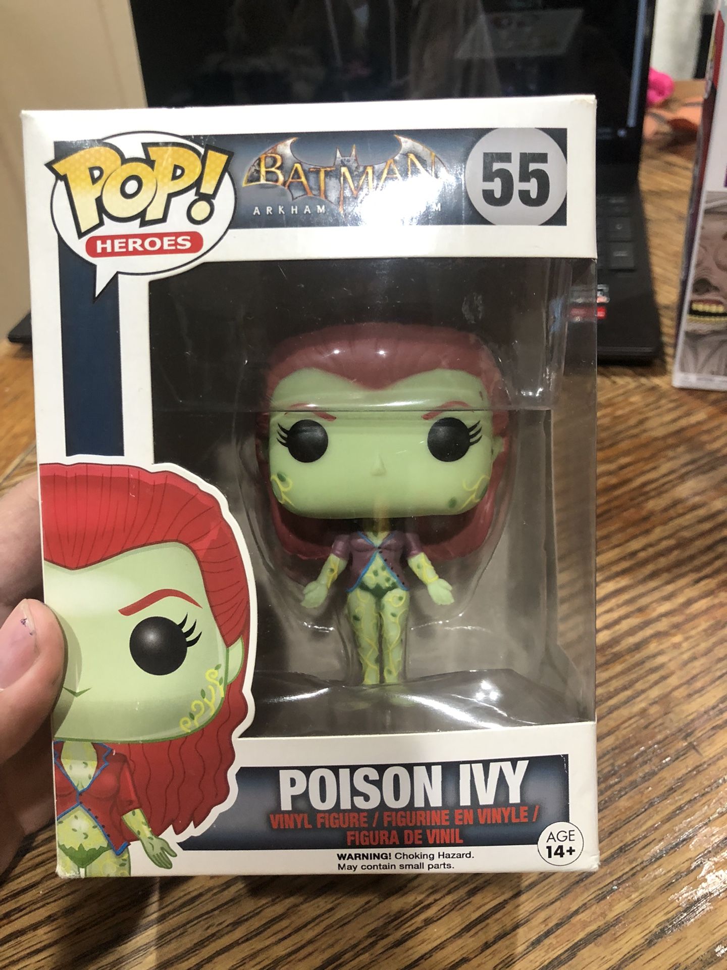 Batman Arkham City Poison Ivy Funko Pop Batman Arkham Asylum Funko POP! Heroes Poison Ivy Vinyl Figure #55