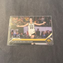 Caitlin Clark Rookie 2023-24 Bowman Now #63