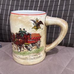 Vintage Budweiser  Mug Stein