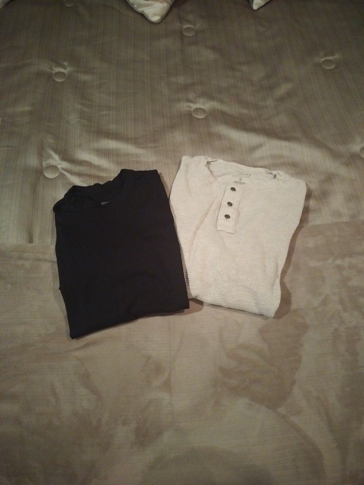 Two Young Men's Shirts Size Small
