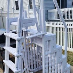 Pool Ladder 2piece Like New 350 Lb Rating 