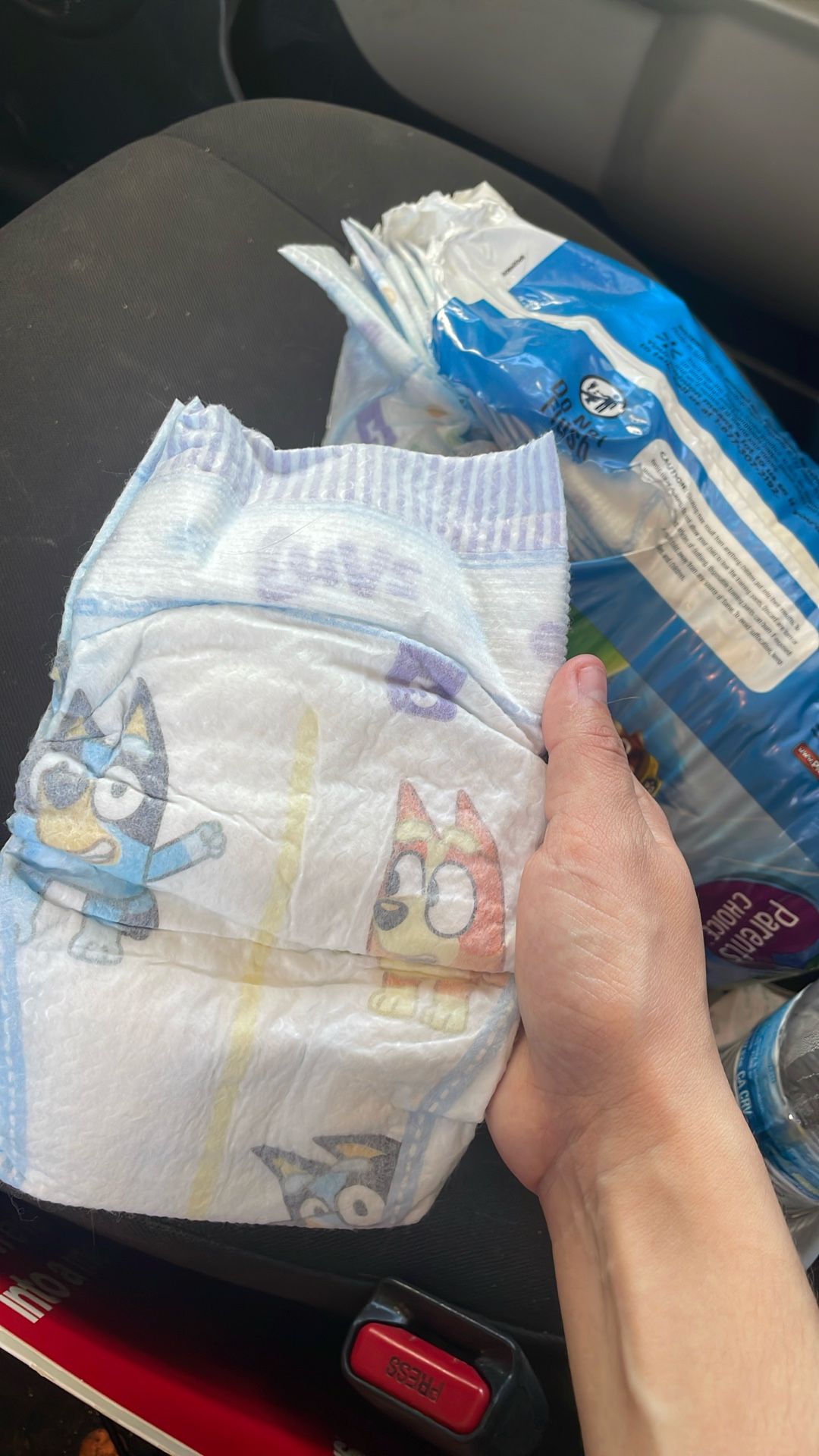 Luvs diapers size 5