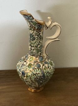 Ceramic pitcher floral
