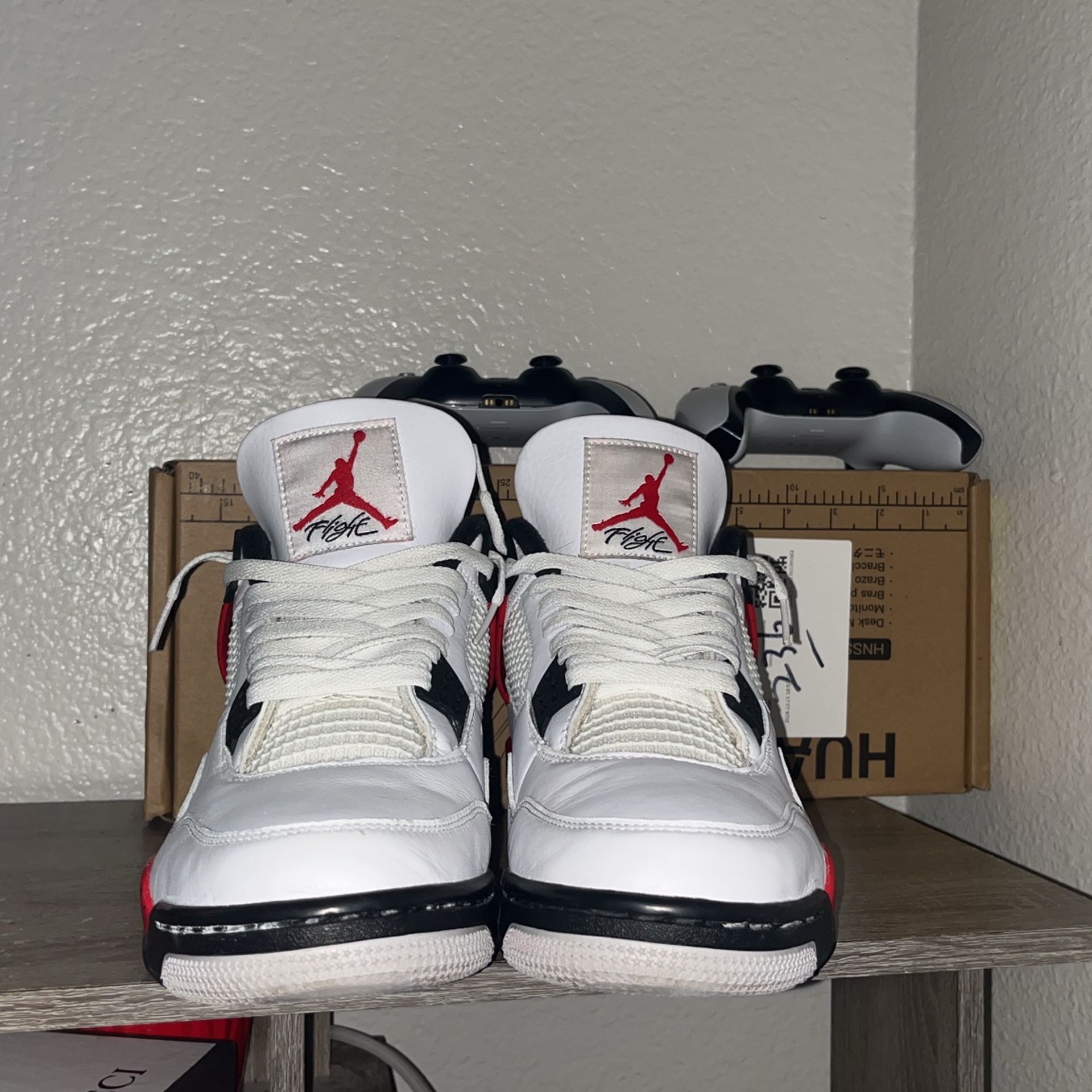 Jordan 4s Red Cements