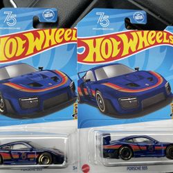 HOT WHEELS SUPER TREASURE HUNT and Regular PORSCHE 935 HW EXOTICS