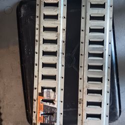 Two Horizontal Track Rails, 2 ft