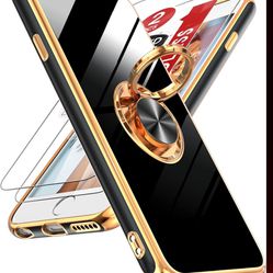 LeYi for iPhone 6 Case, iPhone 6s Case with Tempered Glass Screen