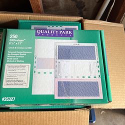 250 Onevelope Check & Envelope