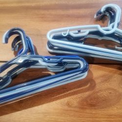 Heavy Duty Blue Kids Hangers- 18