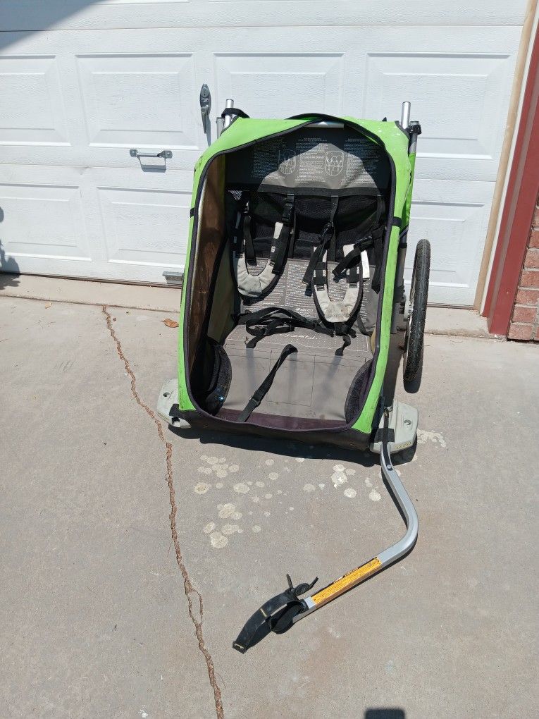 Chariot CTS System, 2 Child, Bike Hitch Included