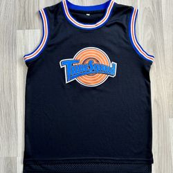 Space Jam Tune Squad Bugs Bunny Basketball Jersey Size Youth Large. Good Condition see All Pics 