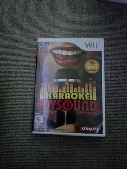 Karaoke Joy sound Wii Game