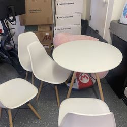Table And 4 Chairs