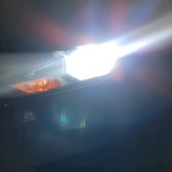 LED Headlight Lights LUCES 6k Bright White Auto Car Truck Parts