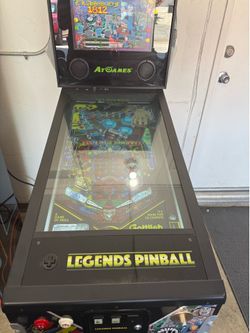 Legends pinball machine