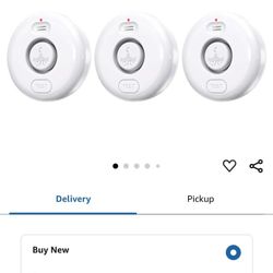 Water Leak Detectors 5 Pack, 120dB Loud Water Leak Sensor, Fansitc Wireless Water Leakage Alarm, IP66 Waterproof Water Alarm Sensor Device for Home Ba