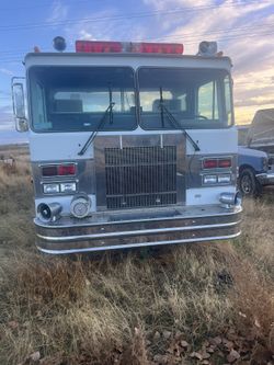1986 Pumper engine Spartan