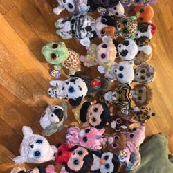 TY Beanie Boos And Babies. 