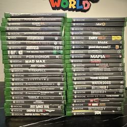 Xbox Lot of 45 Games for Xbox Series X & Xbox One! 