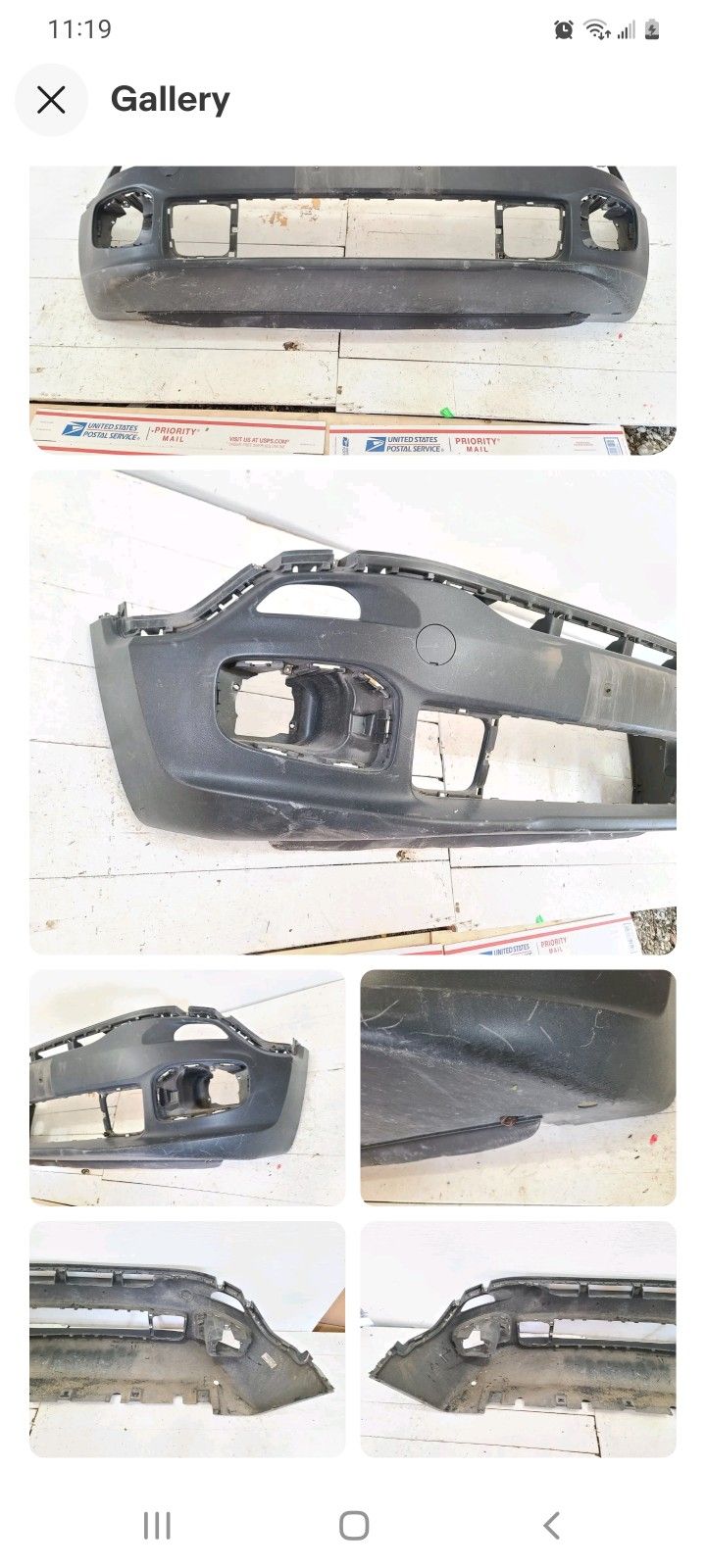 2015 2016 2017 2018 Jeep Renegade Front Bumper Lower Cover OEM