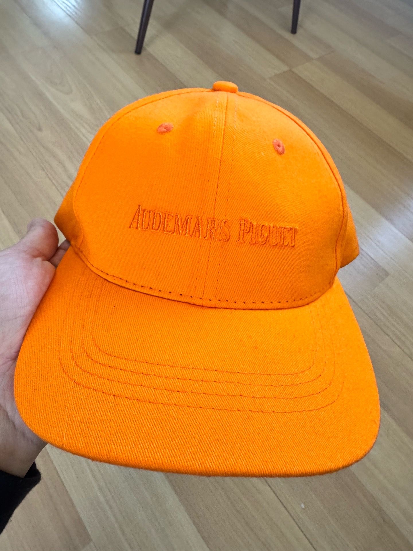 Authentic Audemars Piguet AP Baseball Cap — Orange — Rare VIP Gift