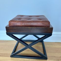 Leather Stool