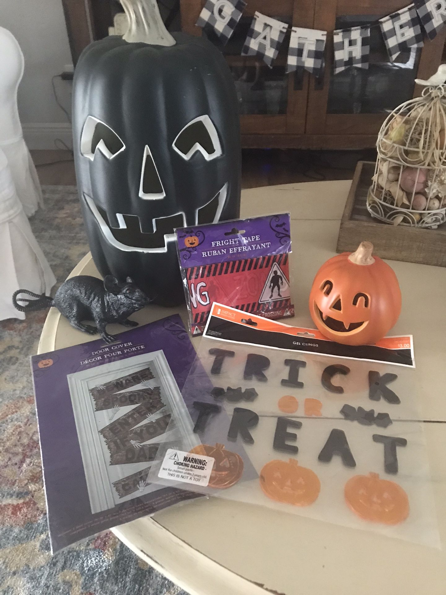 Halloween Decor Lot (Priced To Sell) 