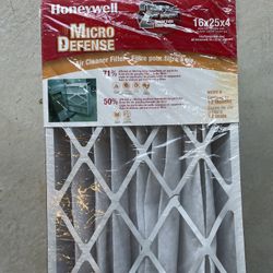Honeywell Air Filter 16x25x4