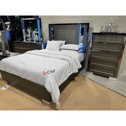 Thanksgiving LED Headboard Queen / Eastern King Size Bed Frame 