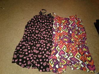 Girls rompers size 7/8