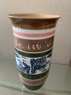 Asian Chinese Style Vase