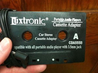 Car stereo cassette adapter!