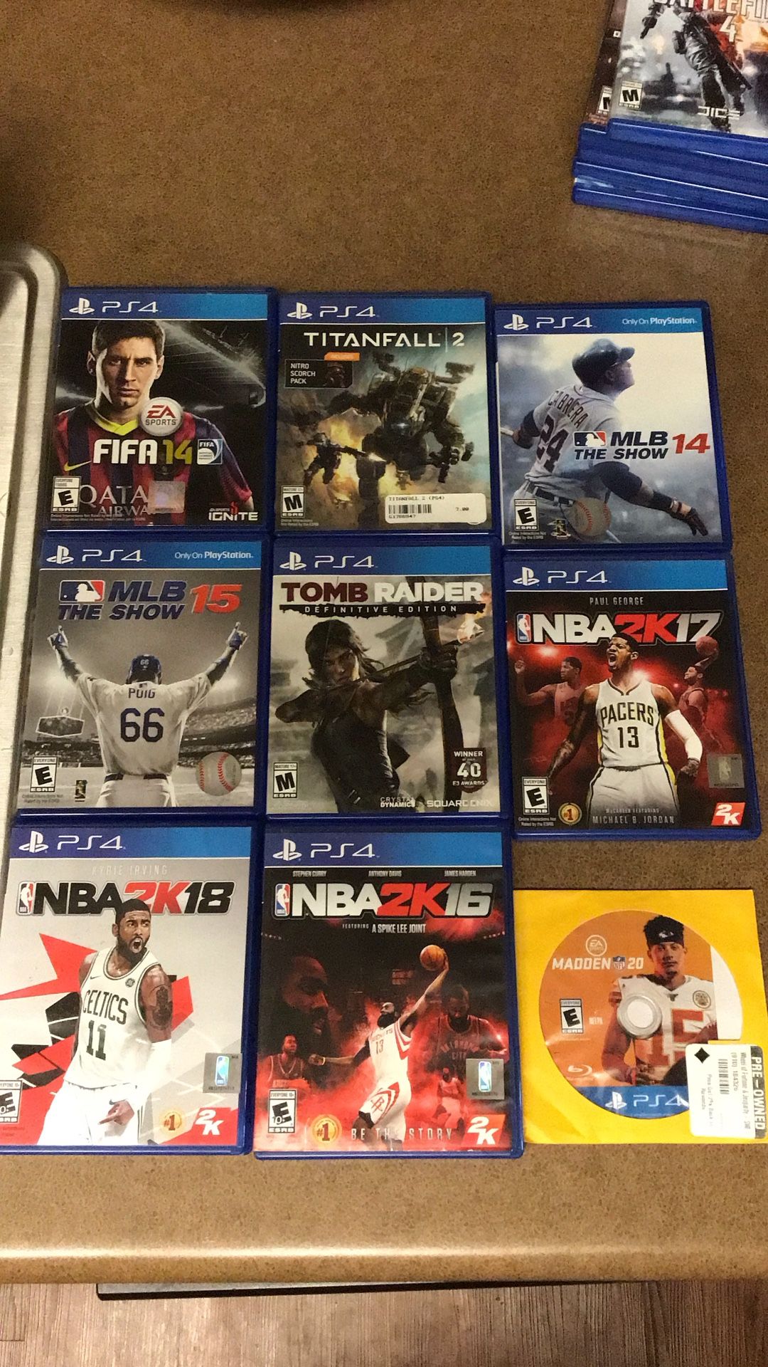PS4 Games (CHECK DESC)