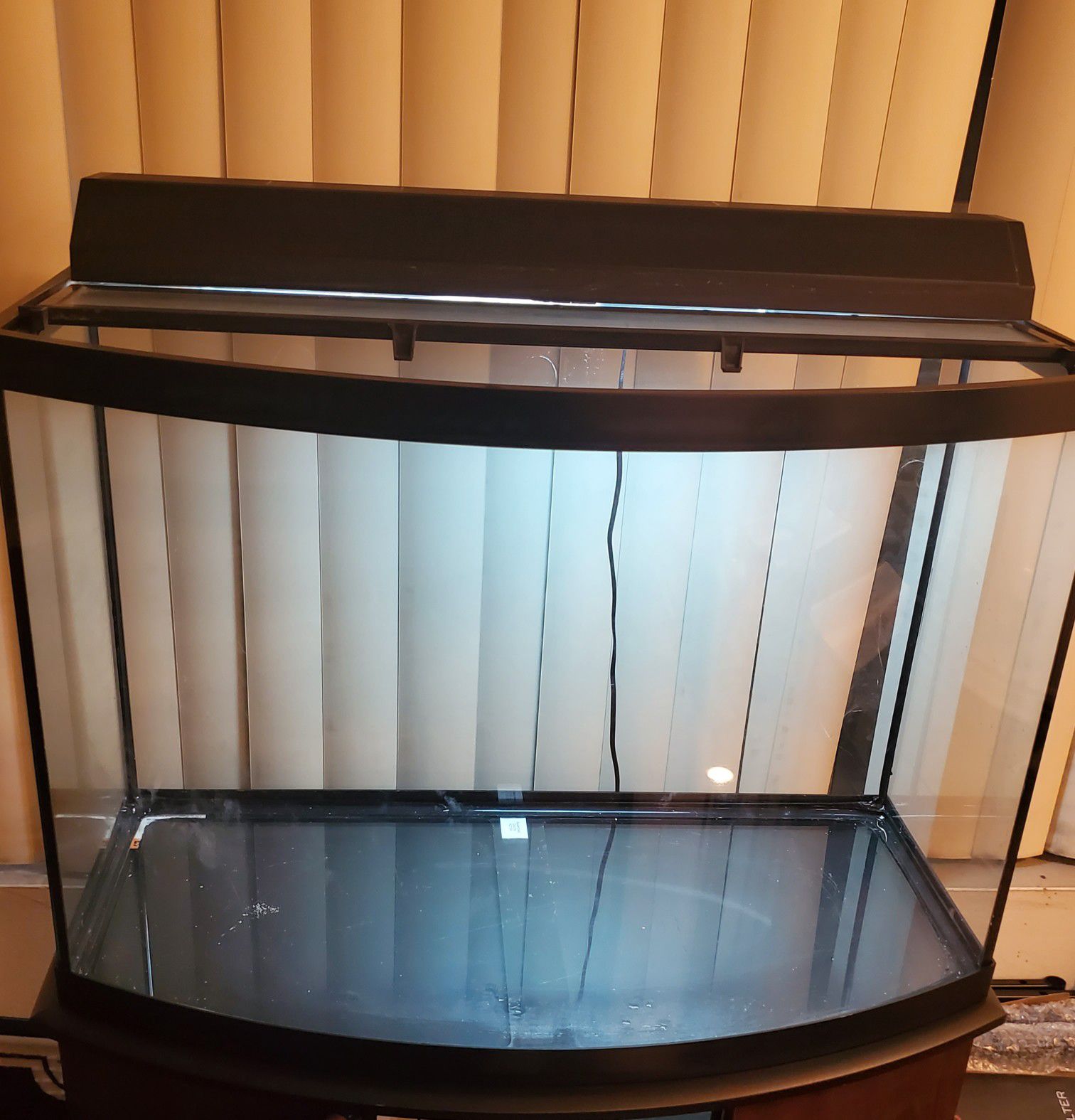 36 Gallon Aquarium with matching Wooden Stand