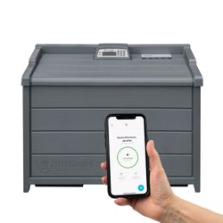 Genie BenchSentry Connect Smart Package Delivery Box Bench - Wi-Fi, 7 cu ft - New Sealed