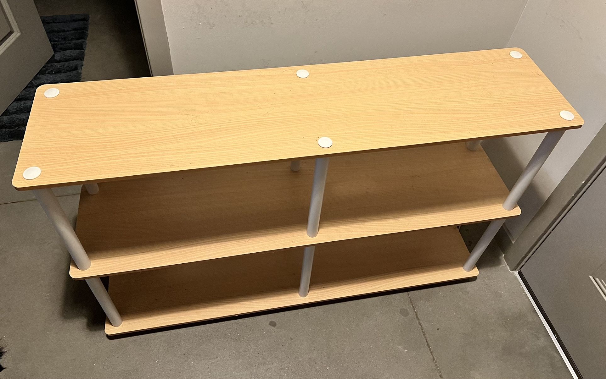 Multi-Level Wooden Shoe Rack