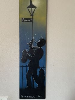Street Music on Bourbon Street By Ricco Rideaux New Orleans