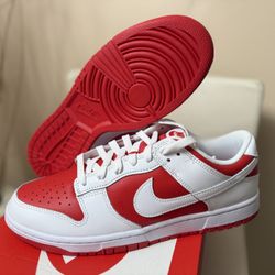 Nike Dunk Low Championship red size 10 Brand new