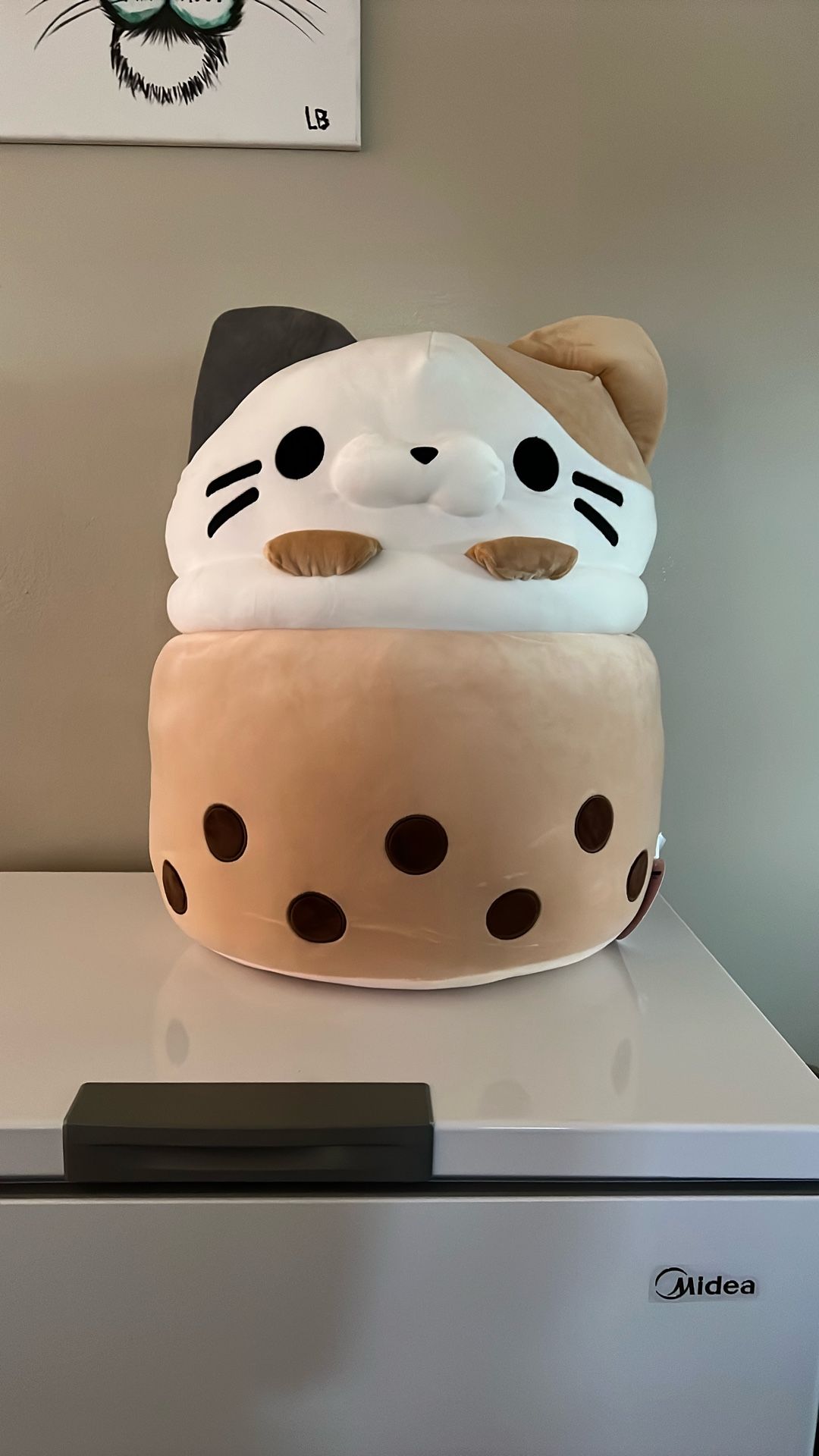 Jumbo Takashoji XXL 3C Boba Cat Plushie